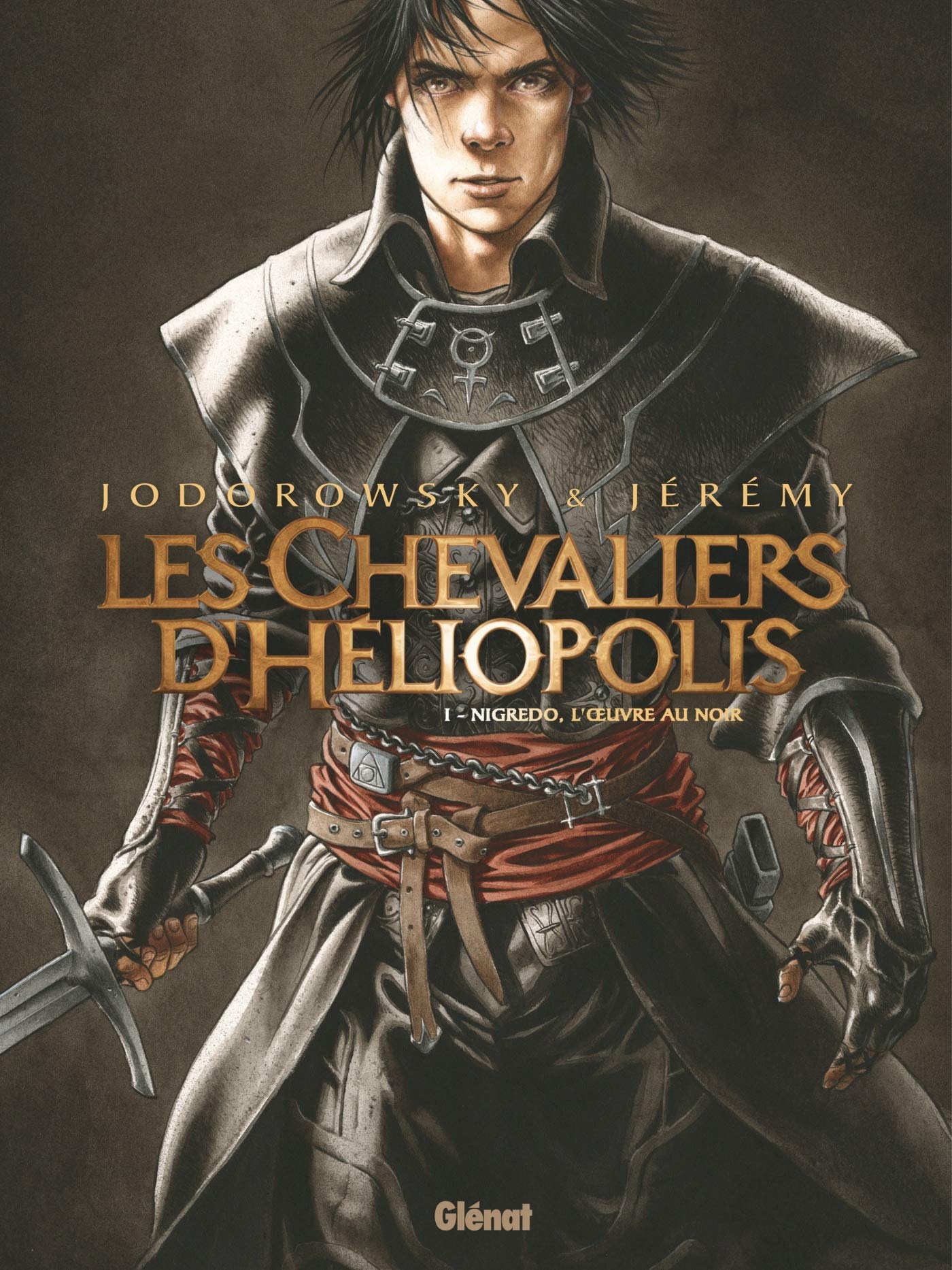 jaquette livre Les Chevaliers d'Héliopolis - Tome 01: Nigredo, l'oeuvre au noir