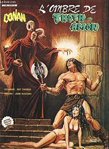 jaquette livre CONAN - L'ombre de Thot-Amon - Couverture souple