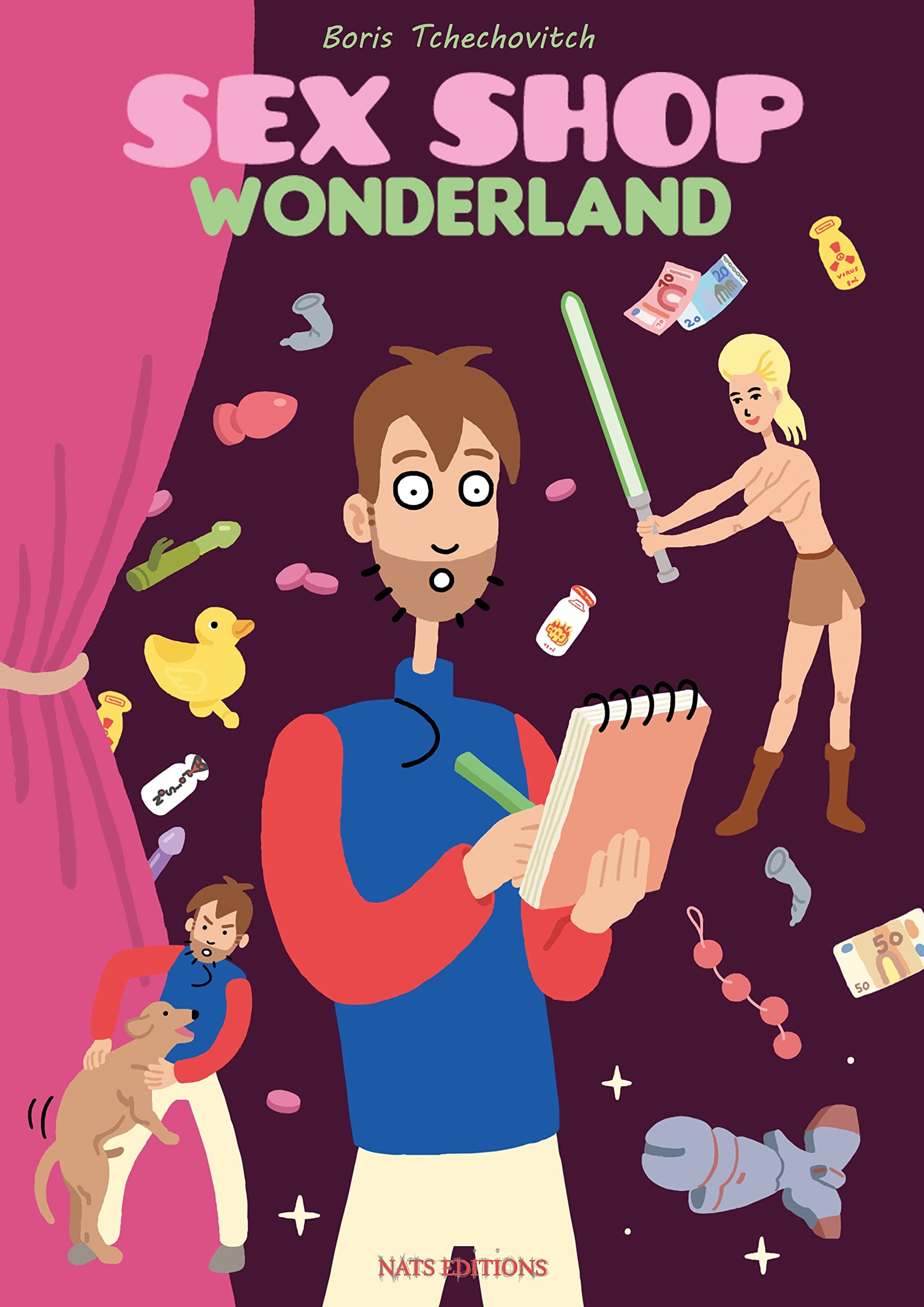 jaquette livre Sex Shop Wonderland : Tome 1