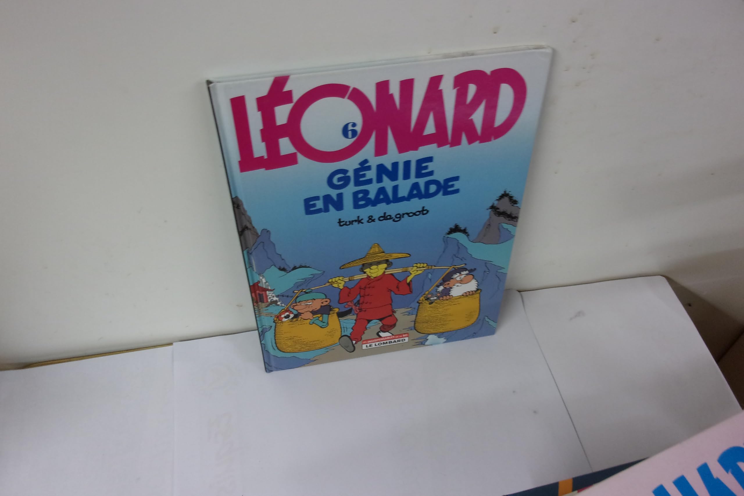 jaquette livre Léonard, tome 6 : Génie en ballade