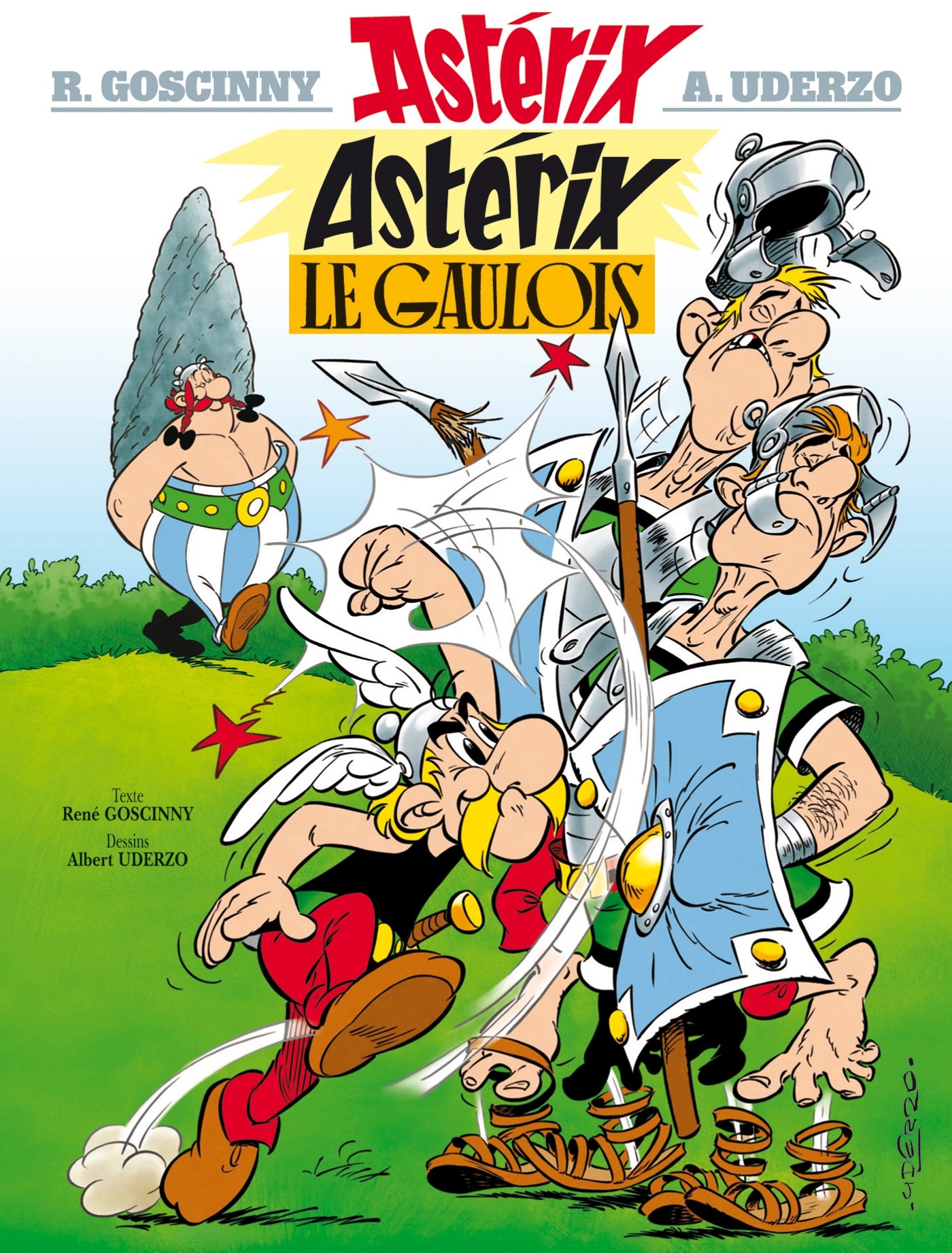 jaquette livre Astérix - Astérix le gaulois - n°1