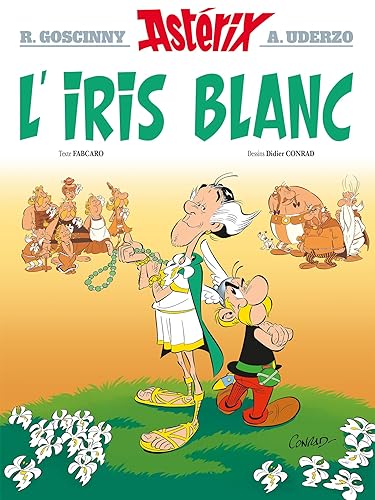 jaquette livre Astérix Tome 40 - L'iris Blanc