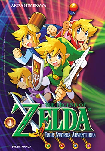 jaquette livre The Legend of Zelda - The Four swords adventures - Tome 1
