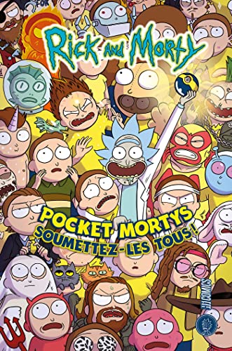 jaquette livre Rick & Morty - Pocket Mortys - Soumettez-Les Tous !