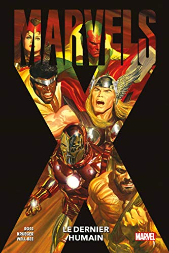 jaquette livre Marvels X - Le Dernier Humain
