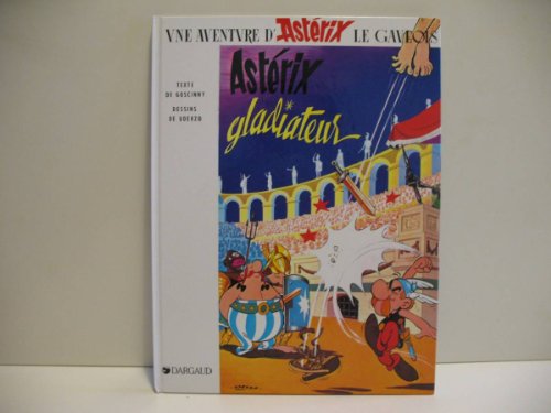 jaquette livre Astérix Gladiateur