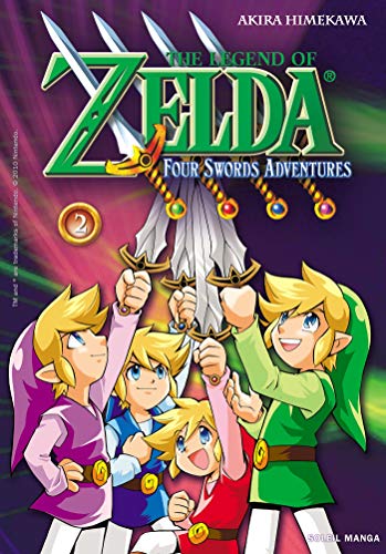 jaquette livre Zelda - The Four swords adventures - Tome 2