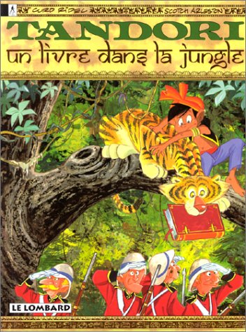 jaquette livre Tandori Tome 3 : Un Livre Dans La Jungle