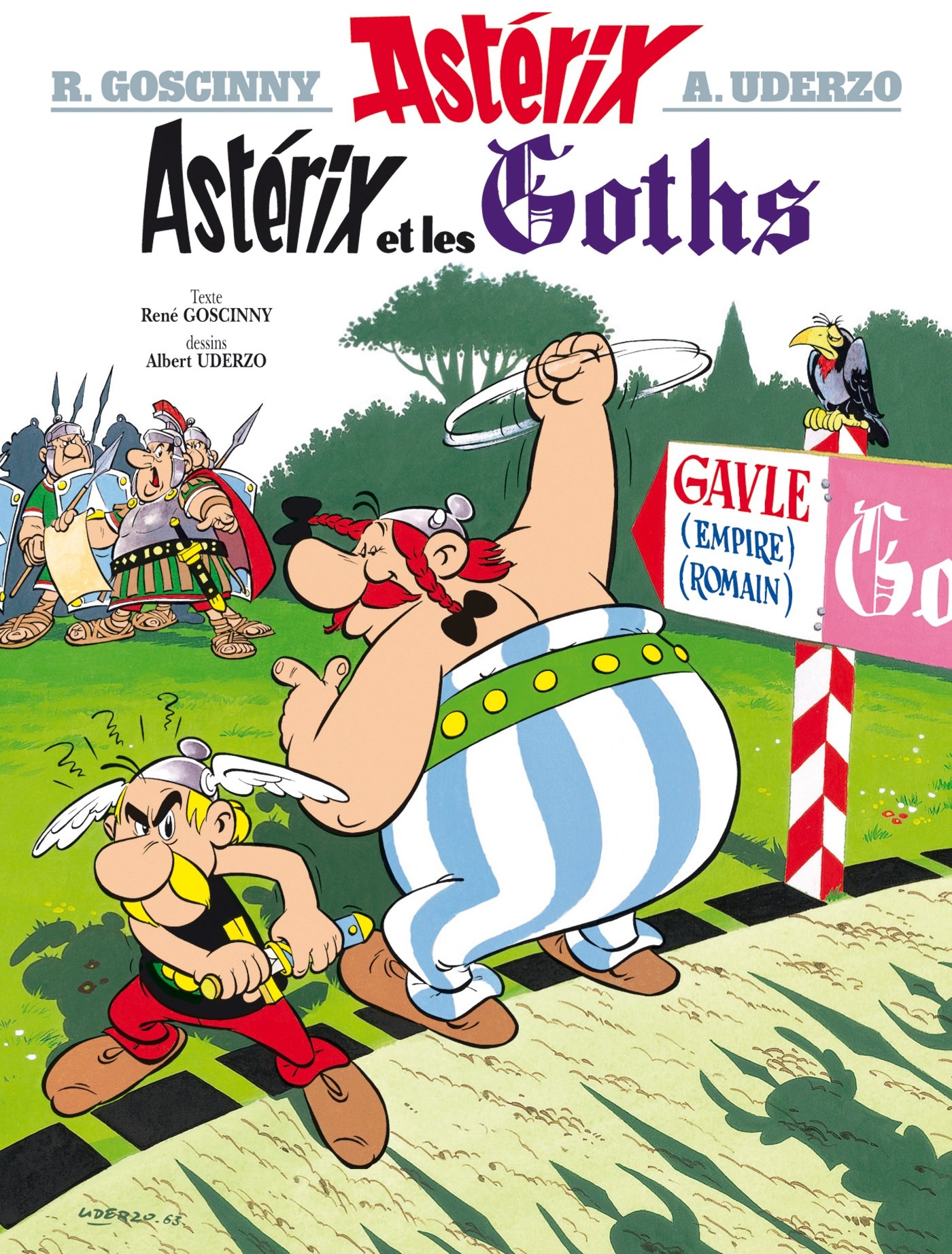 jaquette livre Astérix - Astérix et les goths - n°3