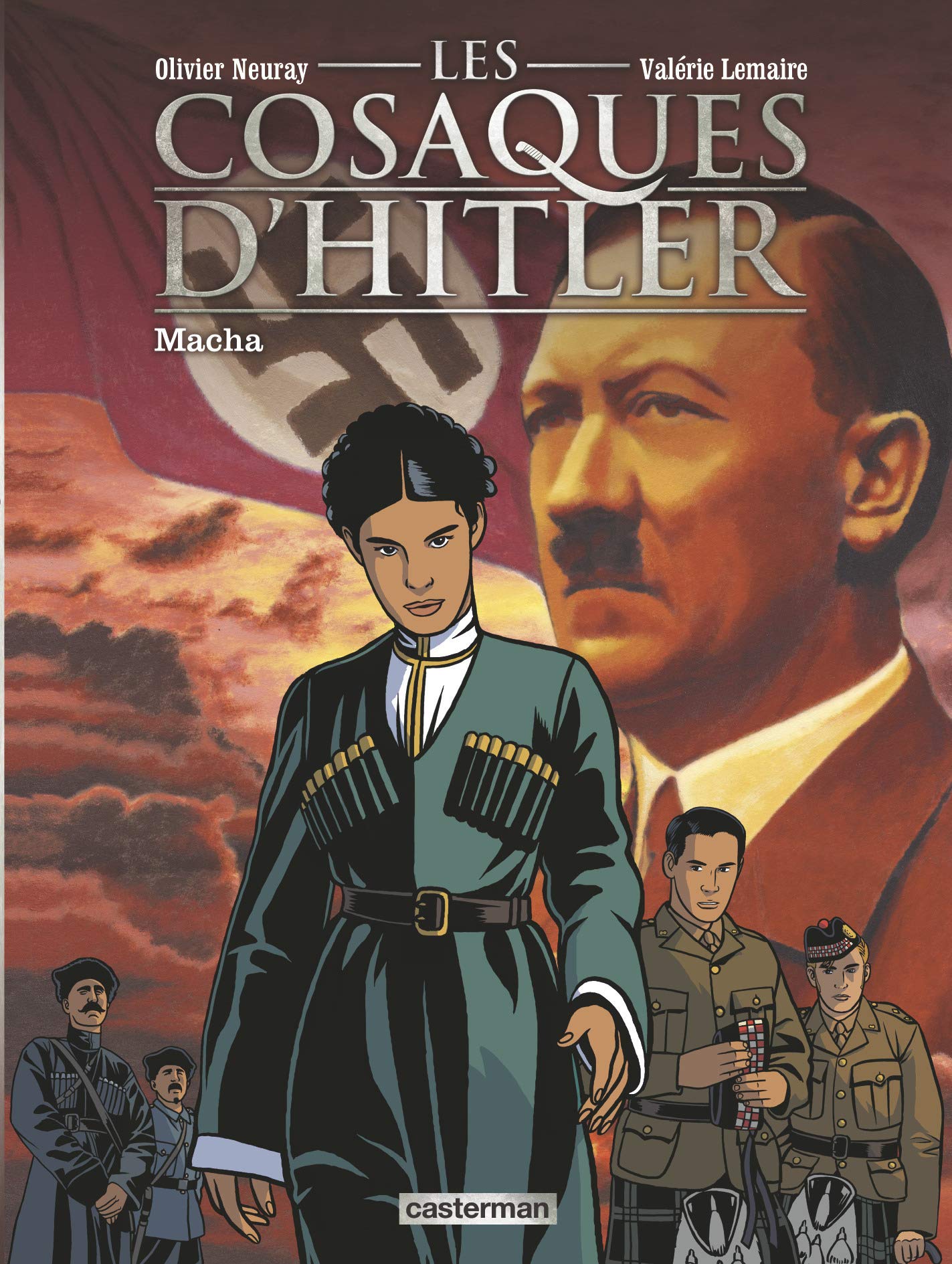 jaquette livre Les cosaques d'Hitler, Tome 1 : Macha