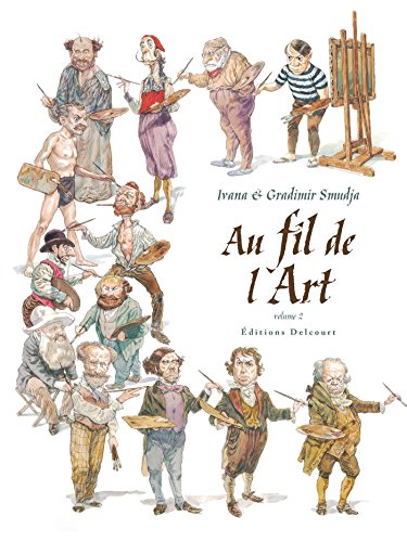 jaquette livre Au Fil De L'art Tome 2