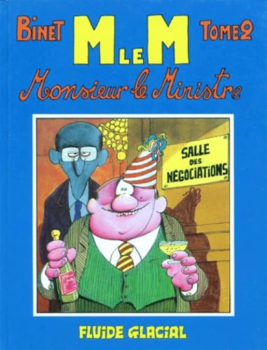jaquette livre Monsieur Le Ministre - Tome 2