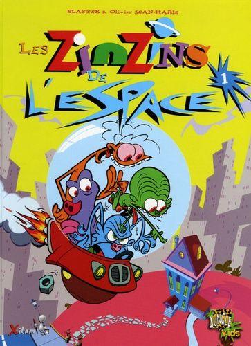jaquette livre Les Zinzins De L'espace Tome 1