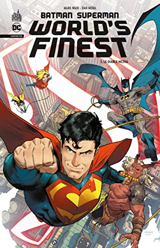jaquette livre Batman Superman World's Finest Tome 1 - Le Diable Nezha