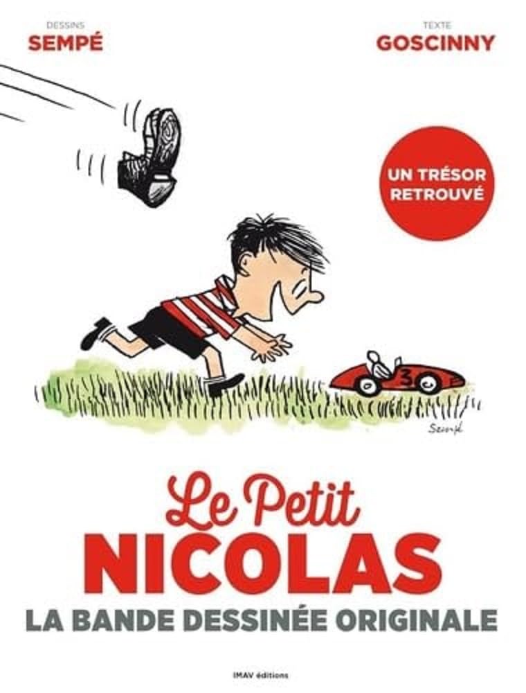 jaquette livre Le Petit Nicolas - La bande dessinée originale