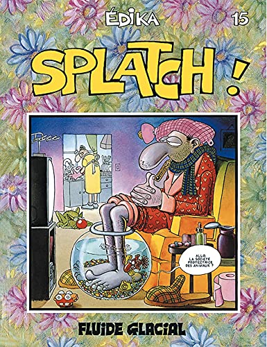 jaquette livre Edika Tome 15 - Splatch !