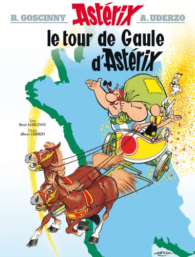 jaquette livre Astérix Tome 5 - Le Tour De Gaule D'astérix