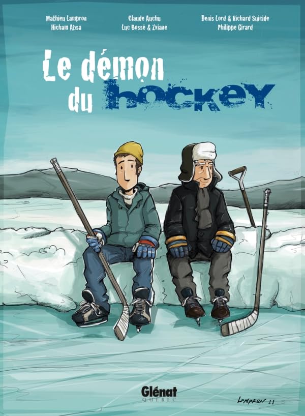jaquette livre Le Démon Du Hockey