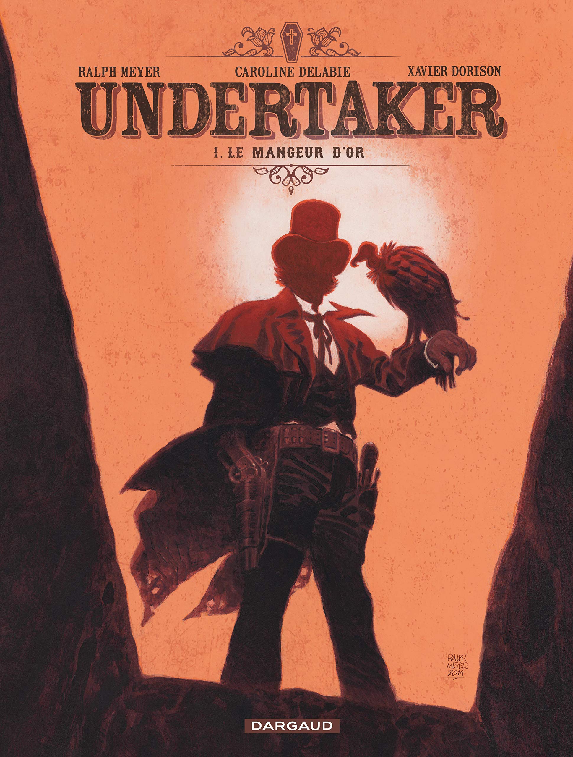 jaquette livre Undertaker - tome 1 - Le Mangeur d'or