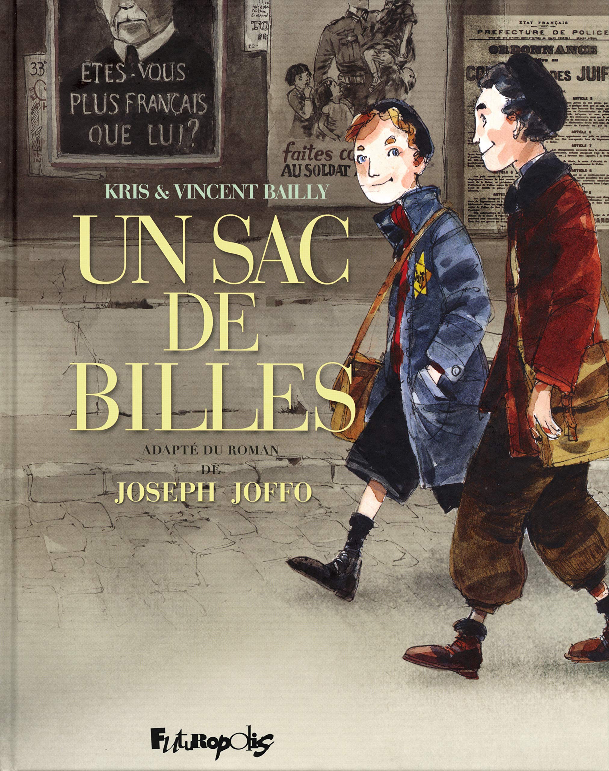 jaquette livre Un sac de billes: L'intégrale
