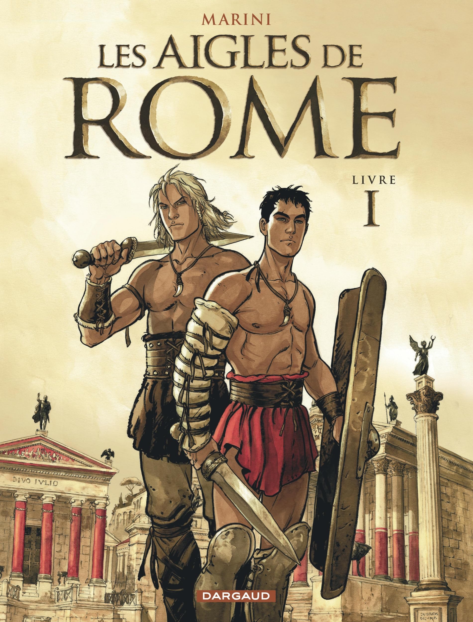 jaquette livre Les Aigles de Rome - Livre 1