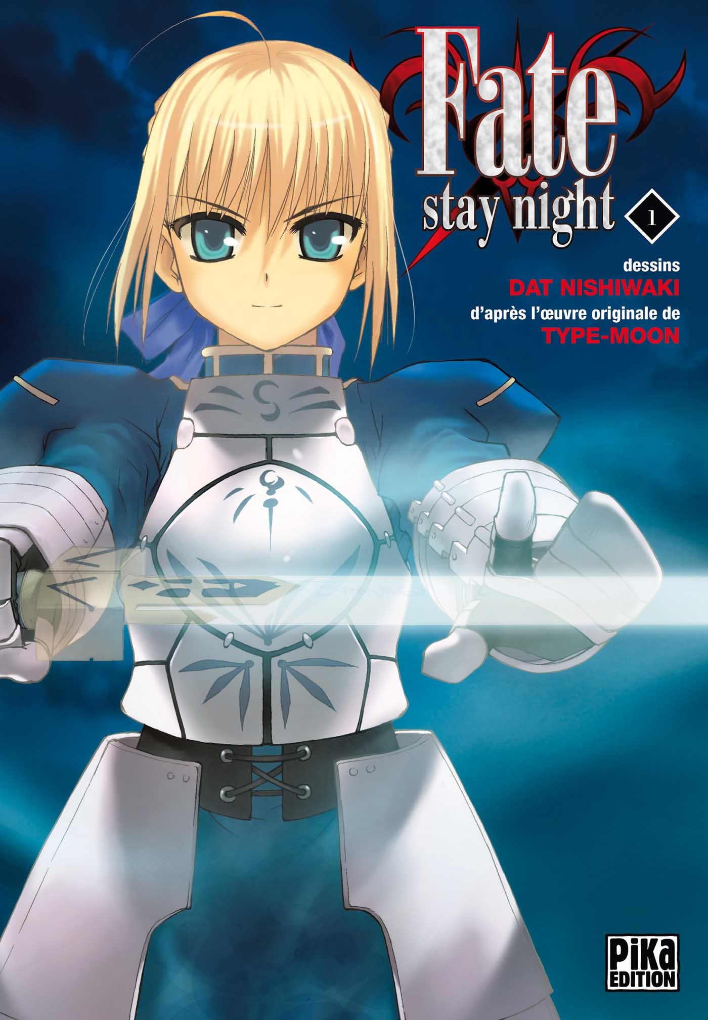 jaquette livre Fate Stay Night - Tome 01