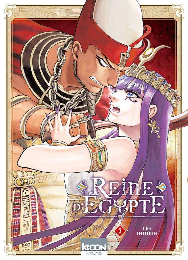 jaquette livre Reine d'Egypte T03 (03)