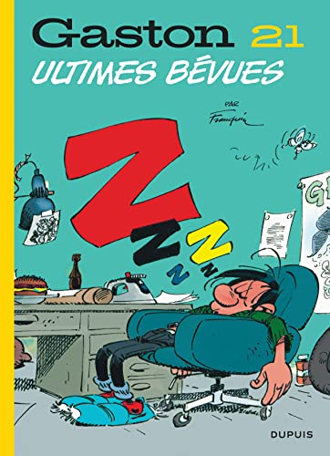 jaquette livre Gaston Tome 21 - Ultimes Bévues