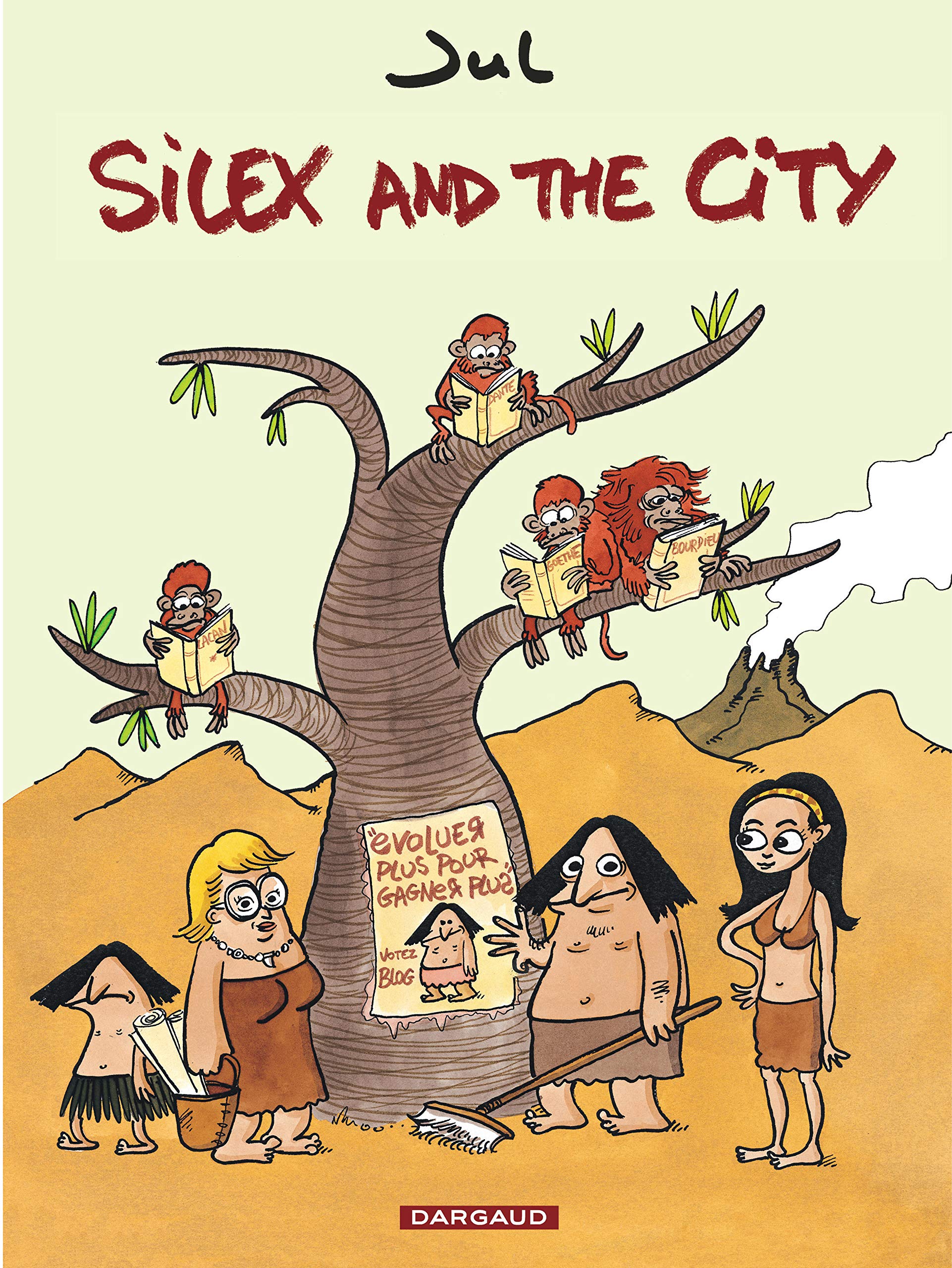 jaquette livre Silex and the city - tome 1 - Silex and the city