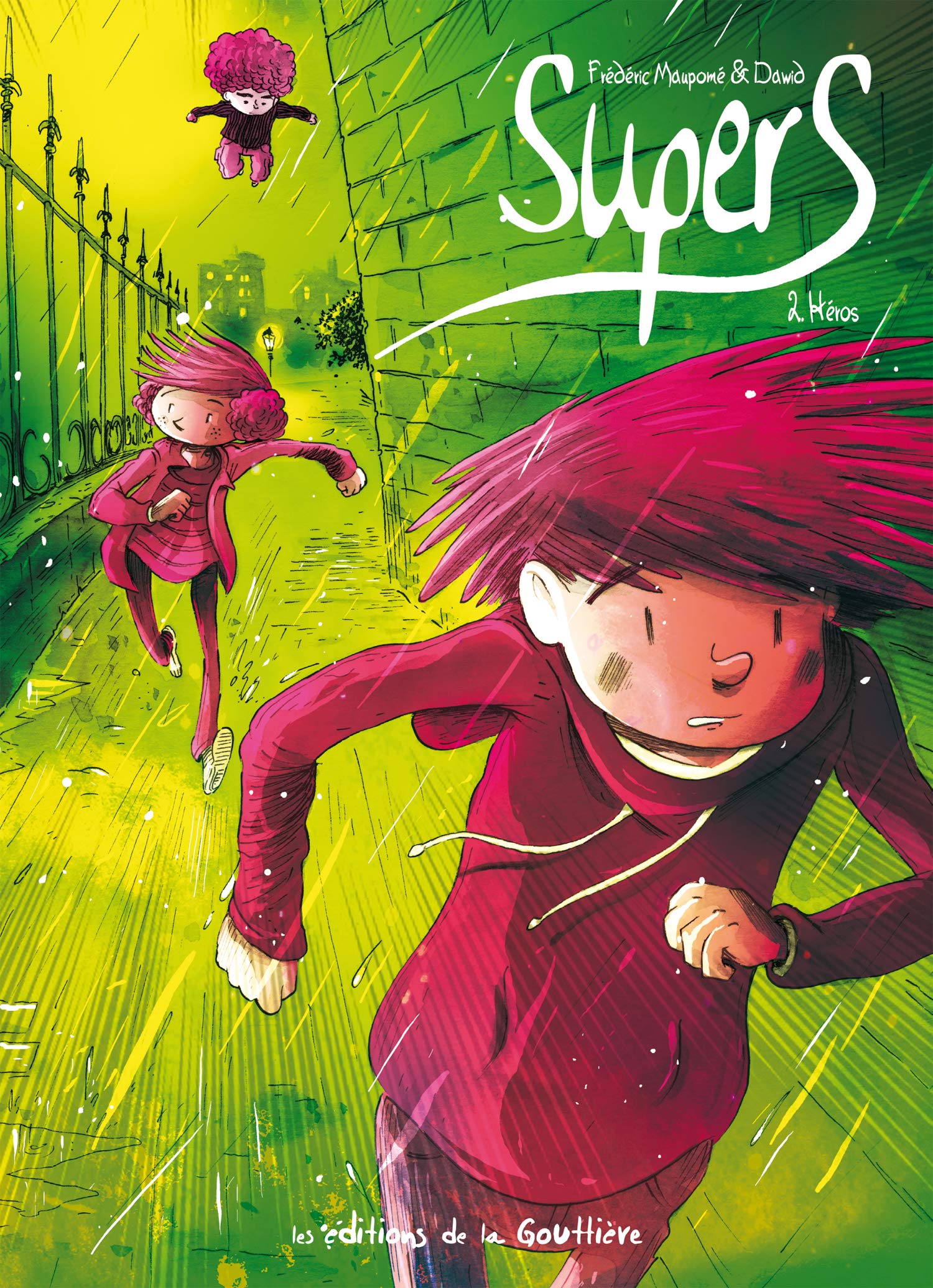 jaquette livre Supers, Tome 2 : Héros