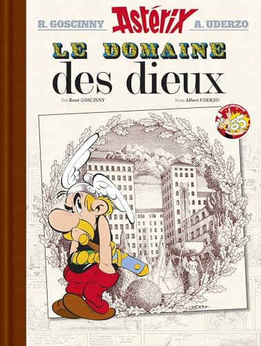 jaquette livre Astérix Tome 17 - Le Domaine Des Dieux