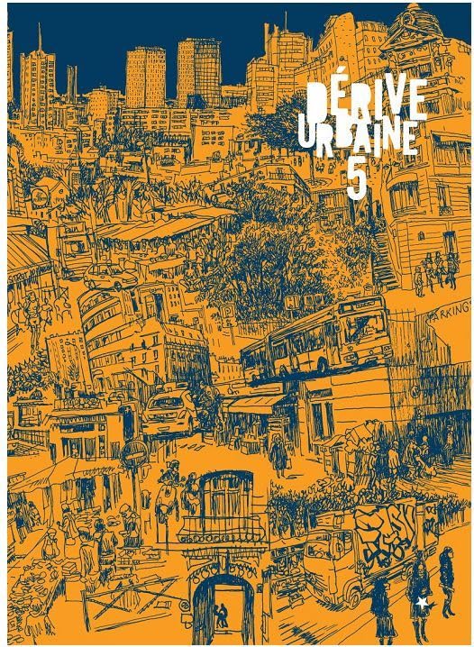 jaquette livre Dérive Urbaine N° 5