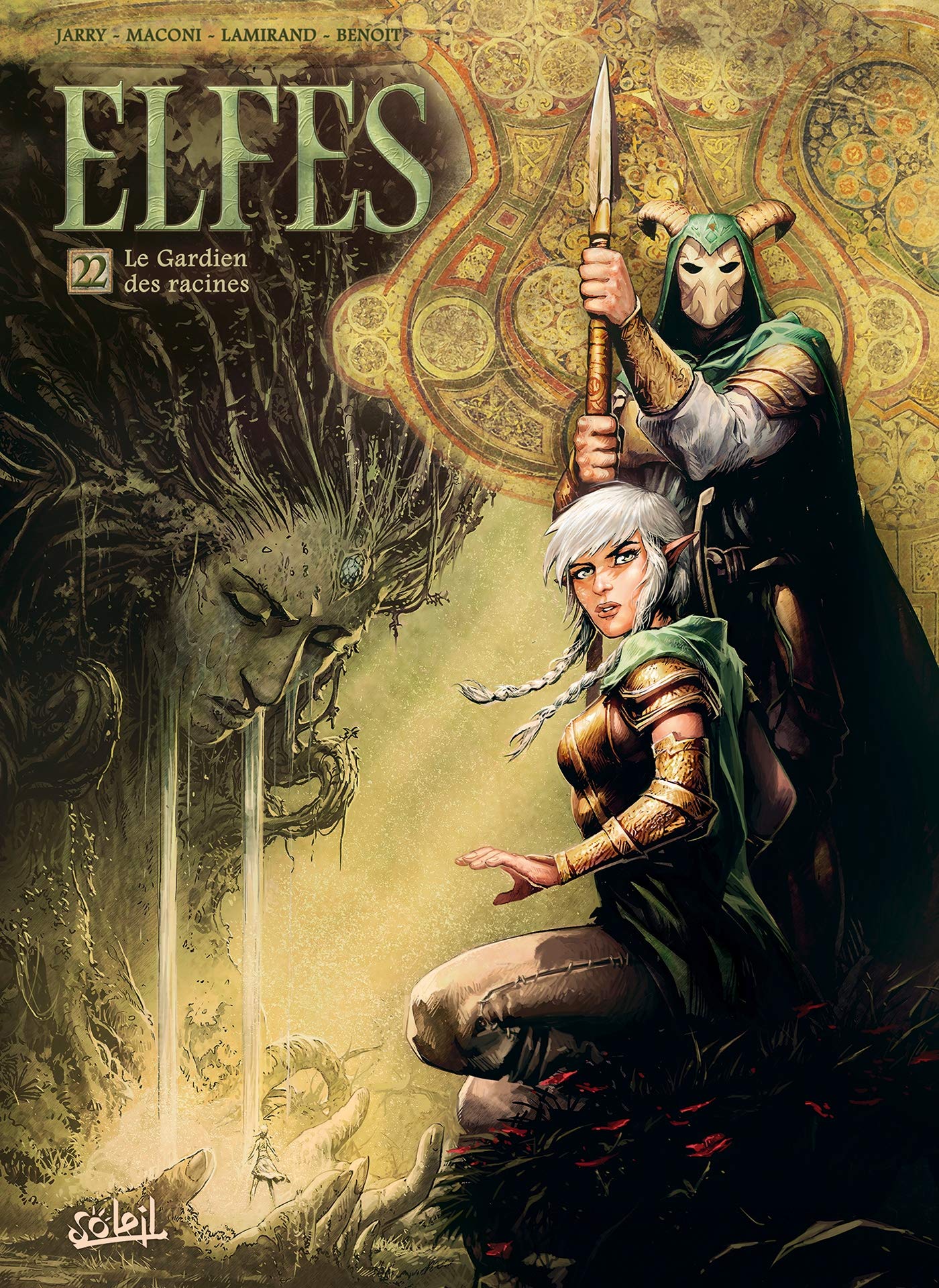 jaquette livre Elfes T22: Le Gardien des racines