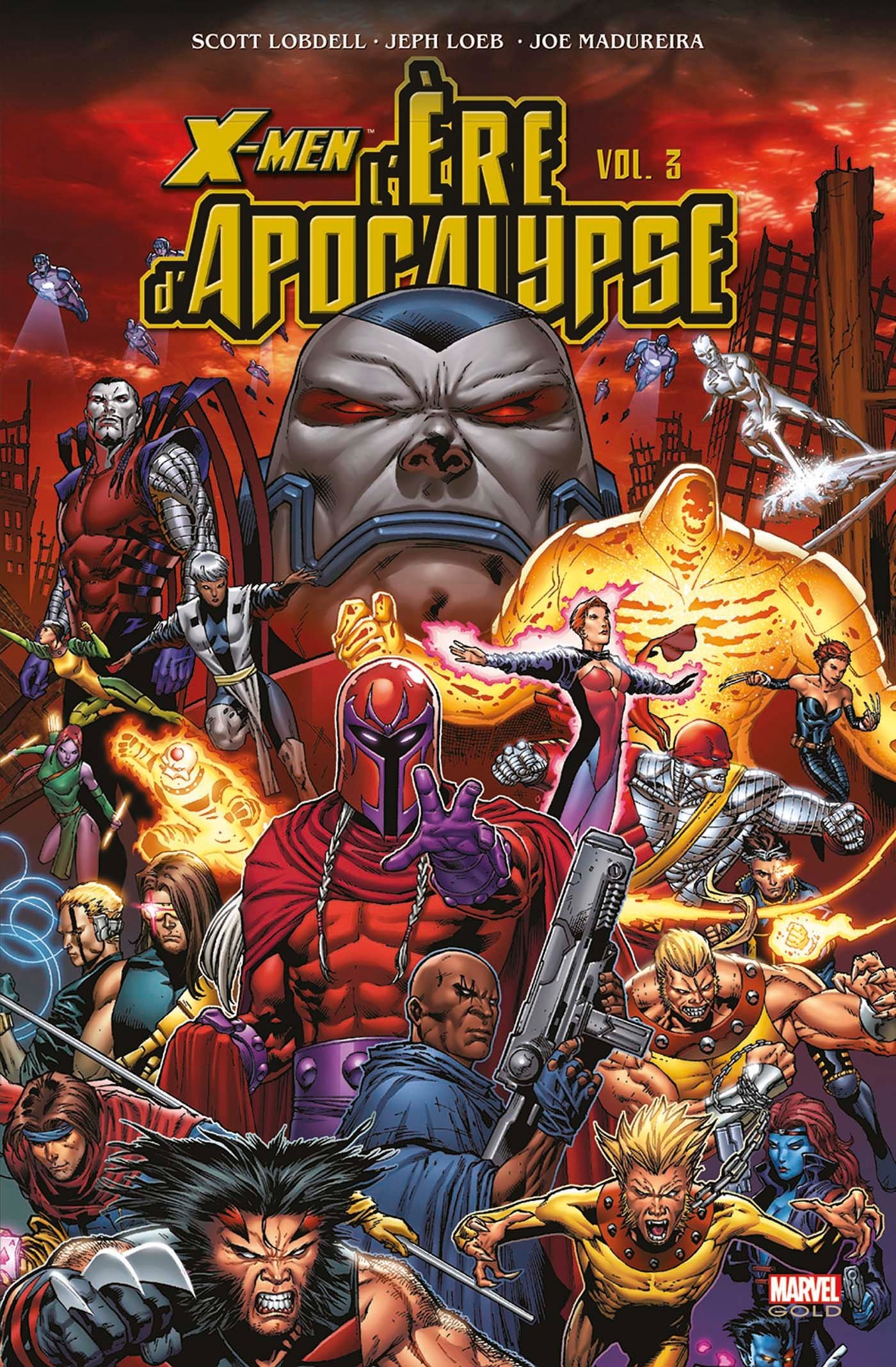 jaquette livre X-men l'ère d'Apocalypse t03