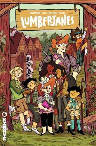 jaquette livre Lumberjanes Tome 4