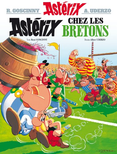 jaquette livre Astérix Tome 8 - Astérix Chez Les Bretons