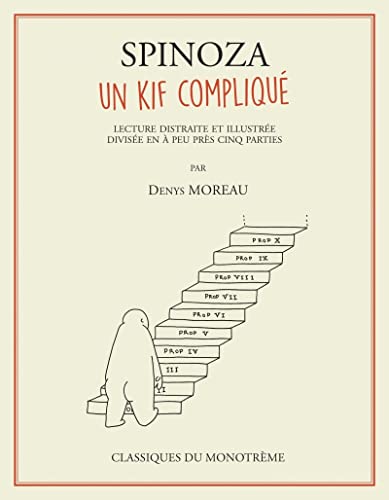 jaquette livre Spinoza, Un Kif Compliqué - Lecture Distraite Et Illustrée Divisée En À Peu Près Cinq Parties