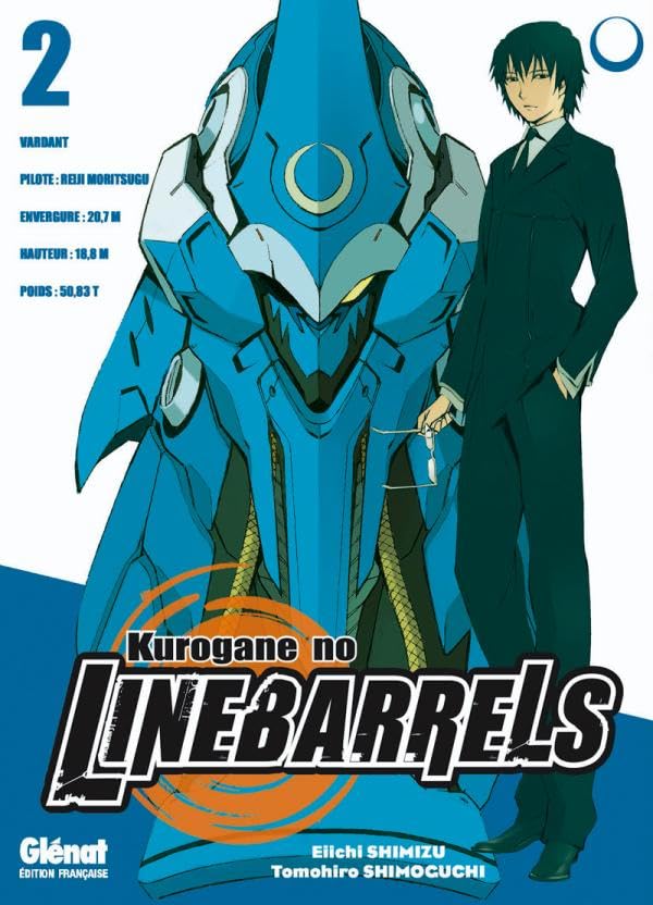 jaquette livre Kurogane no Linebarrels - Tome 2