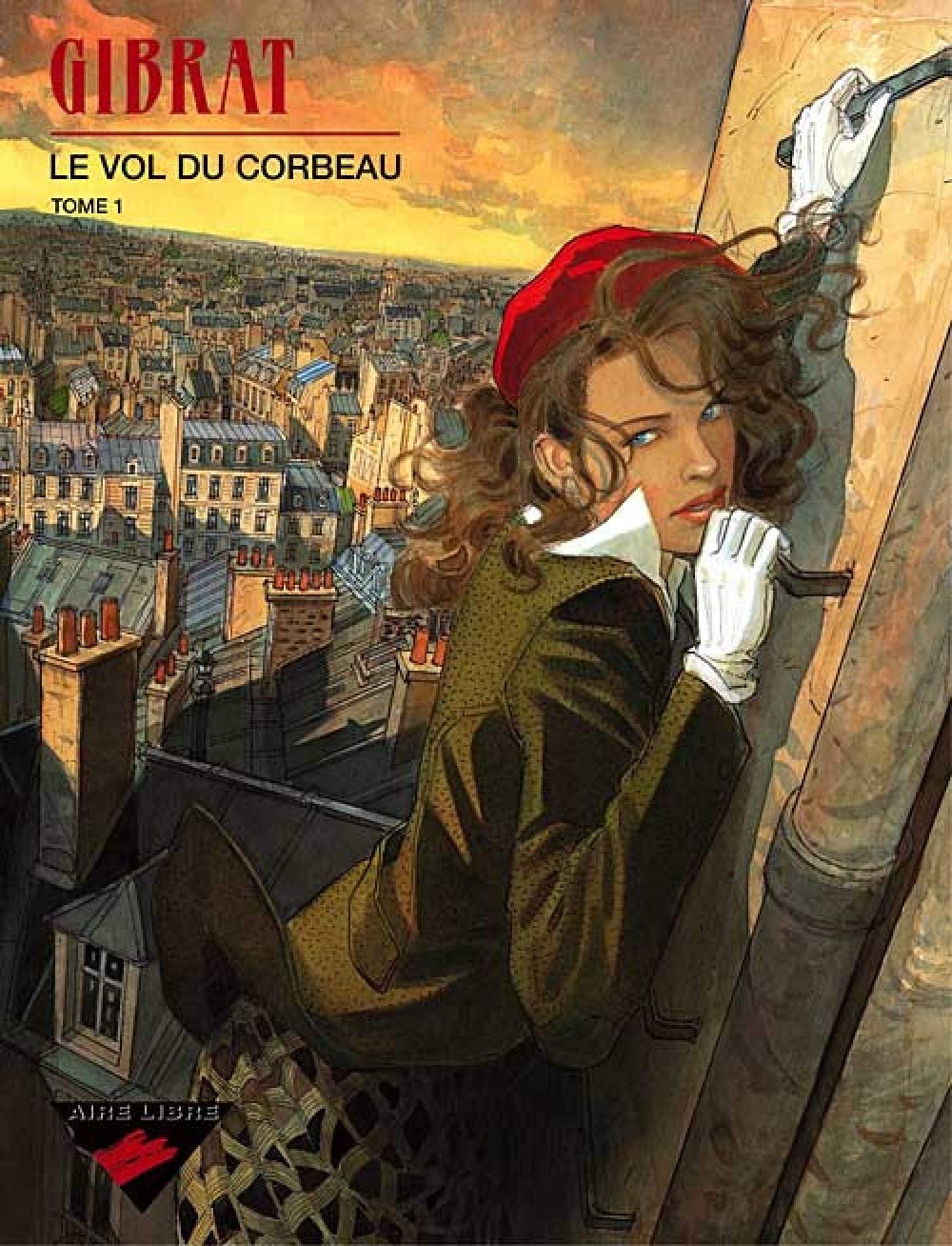 jaquette livre Le Vol du corbeau, tome 1