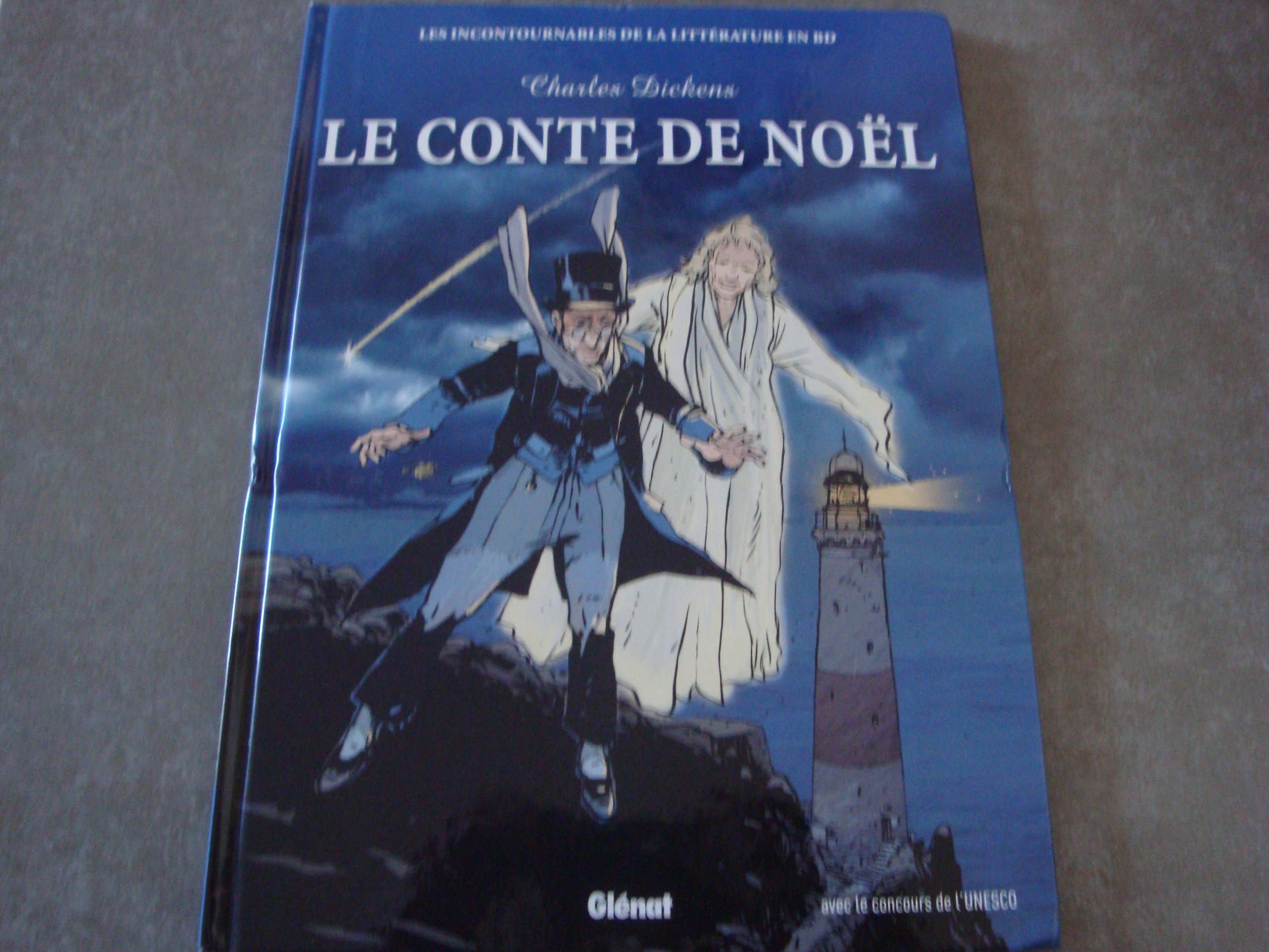 jaquette livre le conte de noël