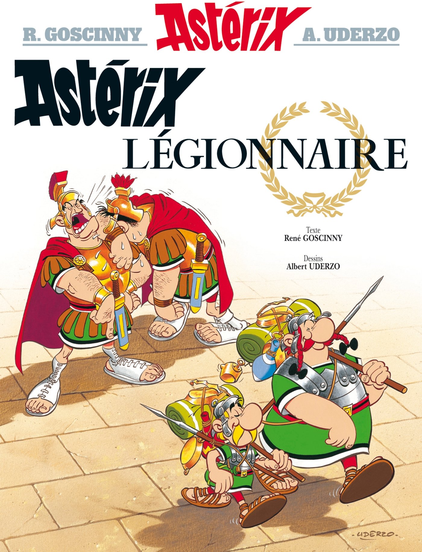 jaquette livre Astérix - Astérix légionnaire - n°10