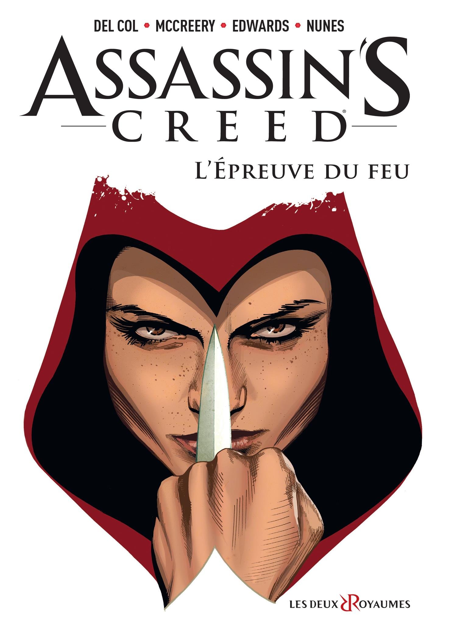 jaquette livre Assassin's Creed, Tome 1 : L'épreuve du feu