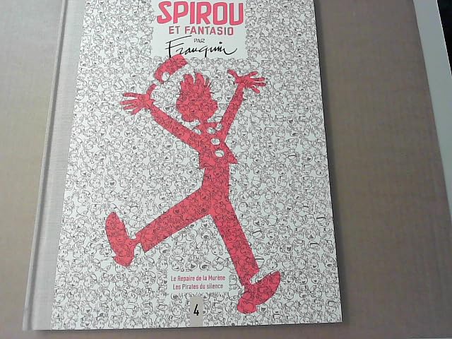 jaquette livre SPIROU ET FANTASIO PAR FRANQUIN TOME 4LE REPERE DE LA MURENE+LES PIRATES DU SILENCE