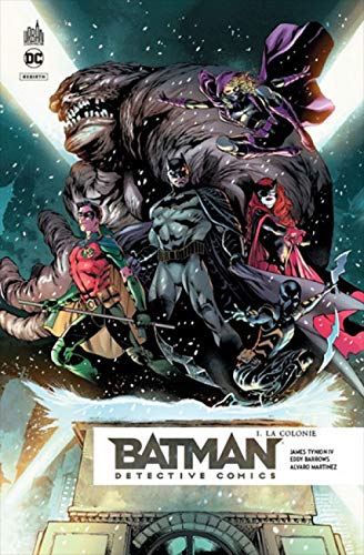 jaquette livre Batman Detective Comics Tome 1 - La Colonie