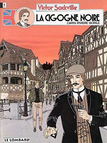 jaquette livre Victor Sackville Tome 10 - La Cigogne Noire