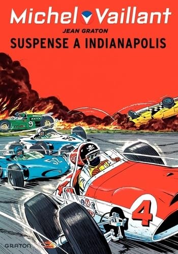 jaquette livre Michel Vaillant Tome 11 - Suspense À Indianapolis