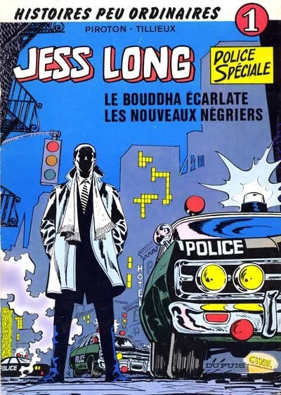 jaquette livre Jess Long Numero 1 : Le Bouddha Ecarlate