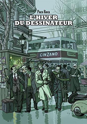 jaquette livre L'hiver Du Dessinateur