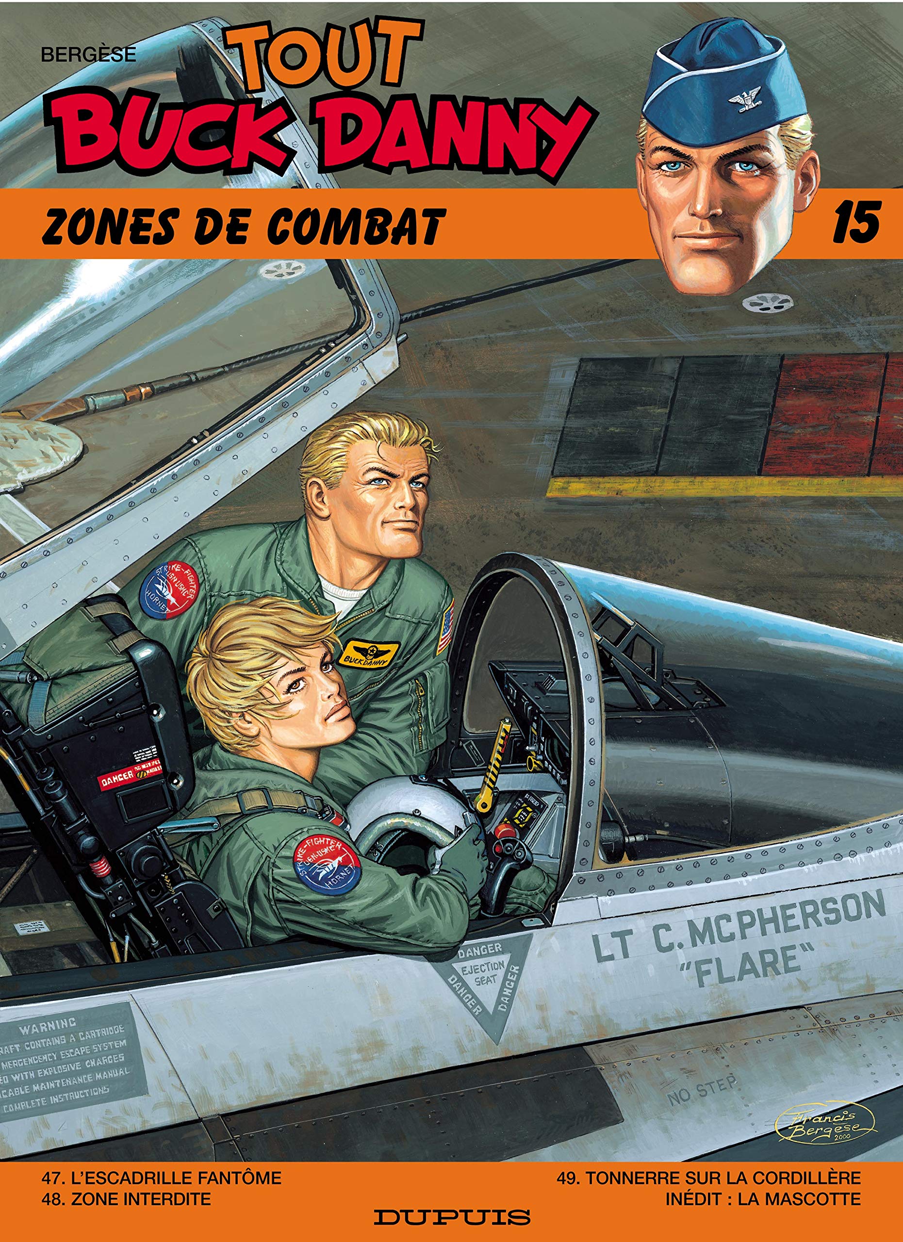 jaquette livre Tout Buck Danny, tome 15 : Zones de combat