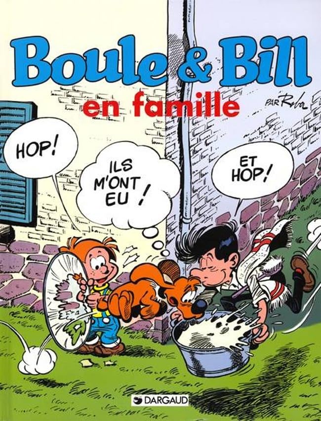 jaquette livre Boule Et Bill En Famille